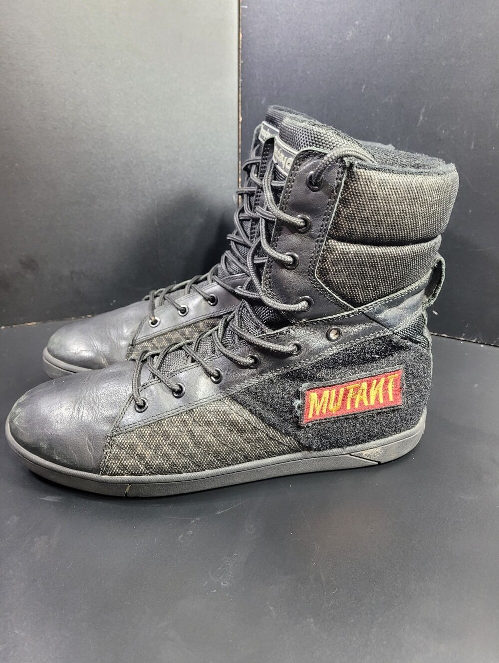 Heyday Footwear Mutant Mens High Top Wrestling Shoes Gym Training Boots Size 10